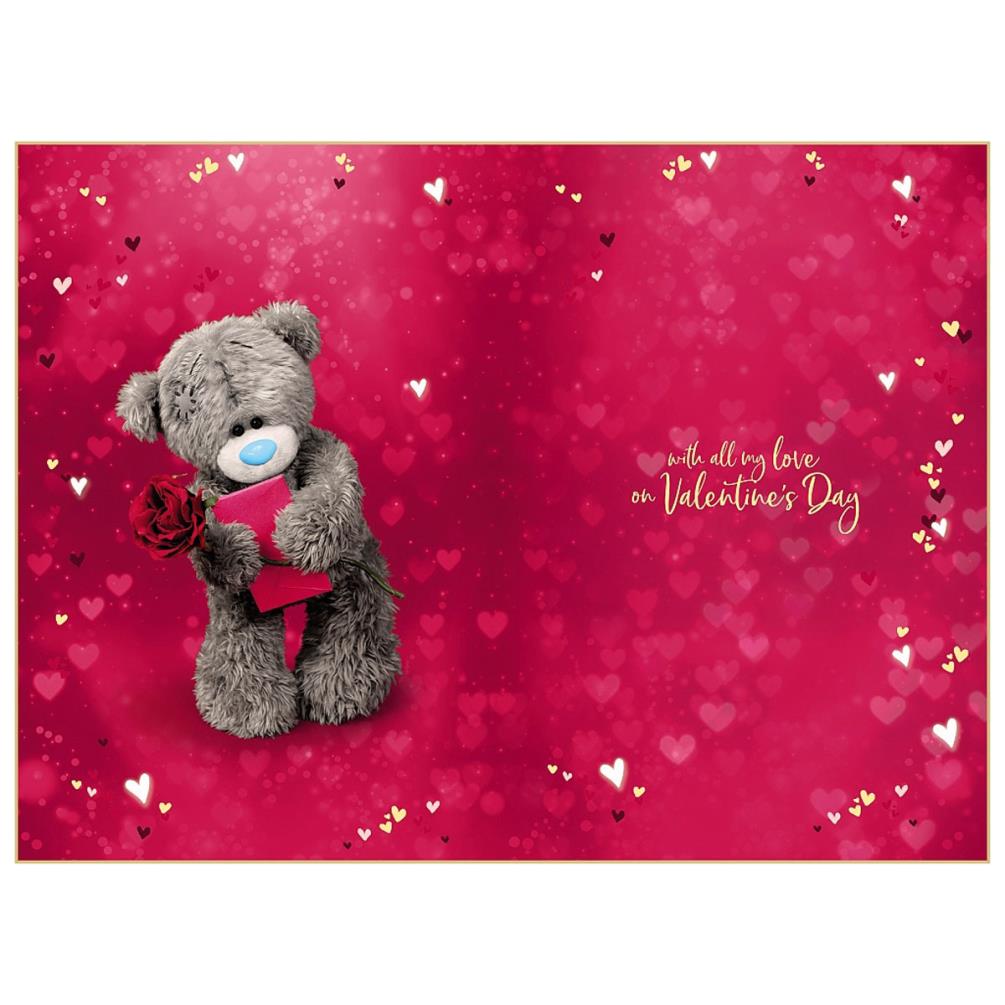 3D Holographic Keepsake Girlfriend Me to You Valentine's Day Card Extra Image 1